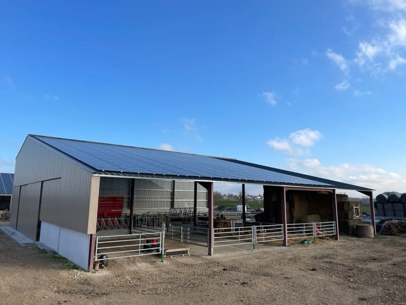 Hangar agricole d'élevage
