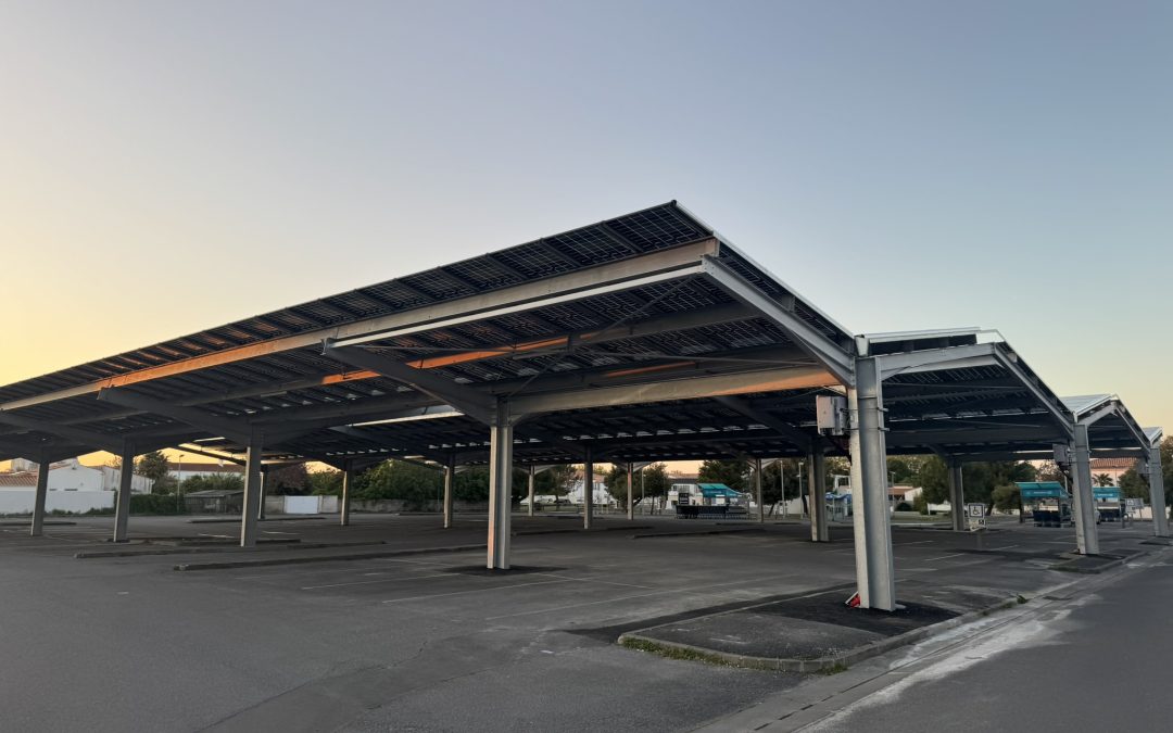 Ombrière photovoltaïque Saint Pierre d'Oléron (17)
